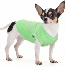 Simple Comfortable Solid-Color Sleeveless Small Dog Vest