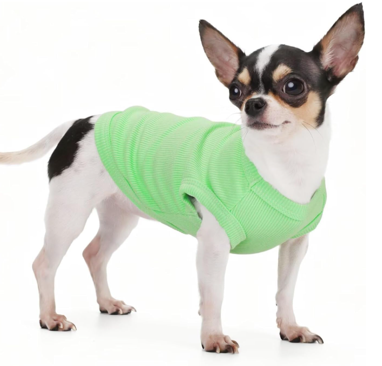 Simple Comfortable Solid-Color Sleeveless Small Dog Vest