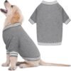 Soft And Warm Fleece Baseball-Style Pet Sweatshirt