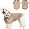Knitted Collar Warm Winter Pet Pullover