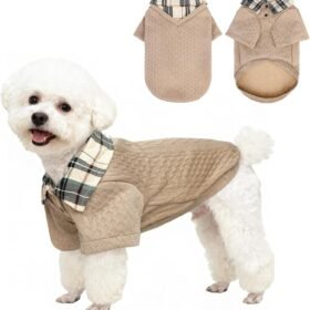 Knitted Collar Warm Winter Pet Pullover